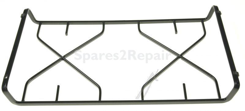 Grid - C00277168 488000277168 Burner Grid (2 Burner)-black Dom premium [Whirlpool Indesit]