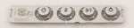 Keypad - C00631025 488000631025 Keyboard Com esz 4s Silv d10 S s [Whirlpool Indesit]