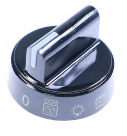 Control Knob - 9071823 Button Unit Code1_e-09 12373 00 Black [Amica]