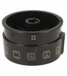 Control Knob - 9064608 Knob El res 10603 Black [Amica]