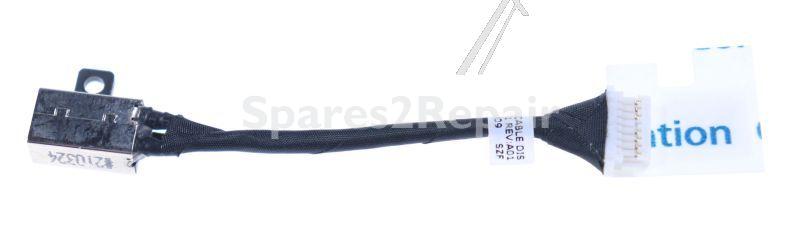 Dell Notebook Dc Socket - N8r4t Cable Dc-in Discrete