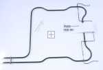 Compatible Bottom Element Oven - Lower Heating 1000w => Bauknecht 488000526531