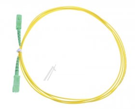 Logilink Optical Plug/optical Plug - Fibre Simplex Patch Cord, Os2 Sm G.657.a2, Sc-apc To Sc-apc, 2 M