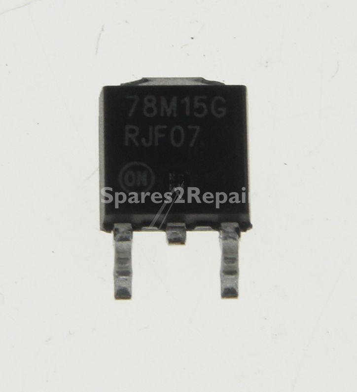On Semiconductor Fixed Voltage Reg. Pos. - 78m15g Spannungsregler +15v-0,5a, 7815, Smd Dpak-3