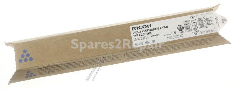 Ricoh Toner Cartridge - 841505 Ricoh Toner Type Mpc2551he-cyan 9 5k Mpc2030-mpc2051ad-mpc25