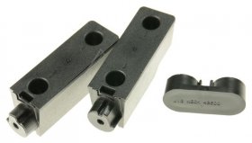 Vestel Connection Piece - 40076886 Neck Left-right 55550_black(pkg_w-jig