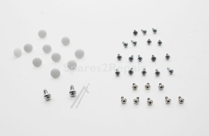 Square Plug - C00504888 482000094633 Middle Hinge Screw Ca P(big)s w (new) [Whirlpool Indesit]