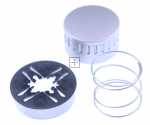 Control Knobs - 9060030 Knob Scandium Pag_039 Stainless Steel [Amica]