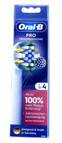 Braun Tooth Brush - 80728898 Oral-b Pro Brushes Deep Cleaning 4 Pcs