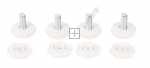 Compatible Foot - Device Feet 4 Pieces Alternative For Bosch-siemens