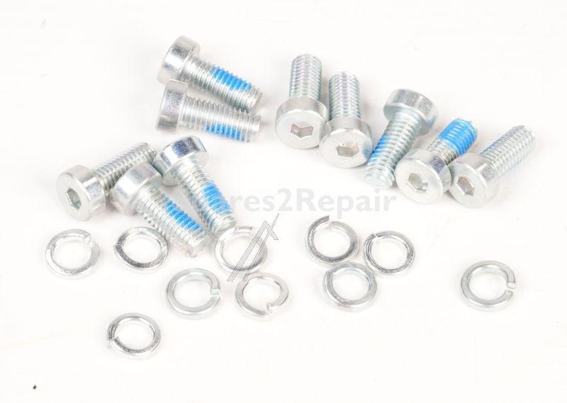 Segway Ninebot Screw - Ab 00 0006 50 Thin Head Hexagon Socket Head Carbon Steel Galvanized Spring Washer Combination Screw M5*12 k004