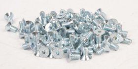 Segway Ninebot Screw - 14 01 0074 00 Hexagon Countersunk Head Carbon Steel Black Zinc Plated Screws M5*10