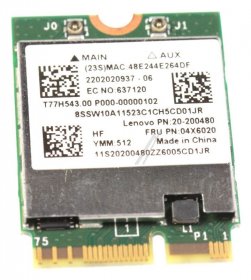 Lenovo Module - Electrical Unit - 35024014 20200480 Nbc Lv Bcm4352+20702 2x2ac+bt Pcie Wlan