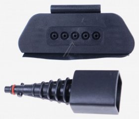 Vacuum Cleaner Nozzle - As00003147 Assembly access vetri-tess + Racc conico 4175 [Delonghi]