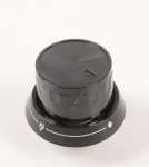 Control Knobs - S250317245 C00961777 Hob Knob Black [Arcelik]