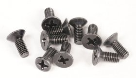 Segway Ninebot Screw - Ab 99 00 00 0225 Cross Recessed Countersunk Head M4x10 Carbon Steel Screws