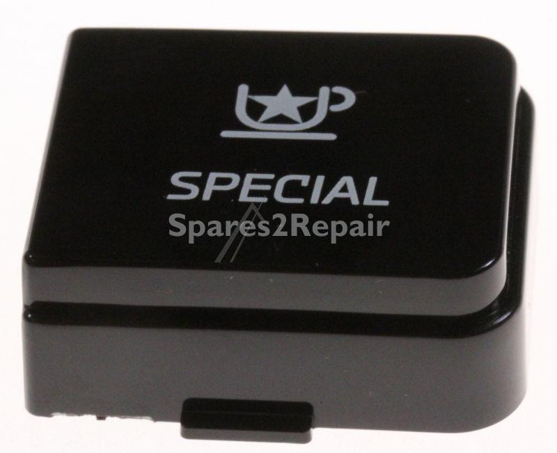 Saeco Button - 17000552 996530067523 Black Special Knob With Screw Mds