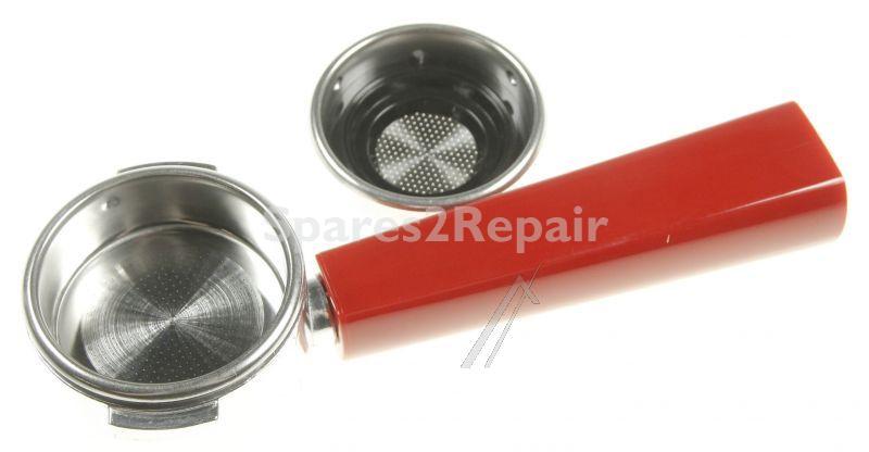 Filter Holder - At4056035800 Filter Holder Assembly+adapter Pow -pod Red [Delonghi]