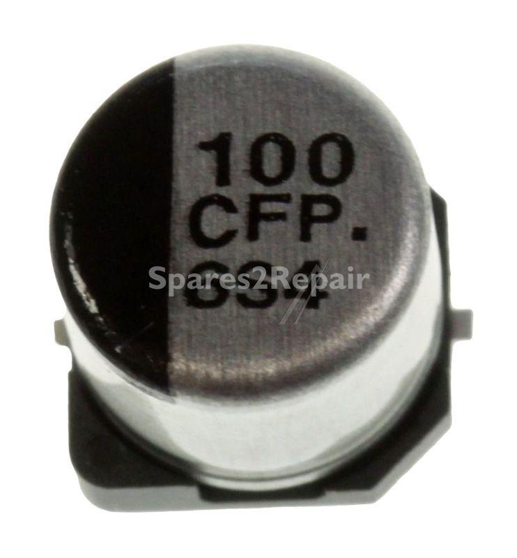 Panasonic 16v Smd-electrolytic 105 Degre - 100uf-16v Smd-elco Pan 105° 6 3x5 8mm -rohs-