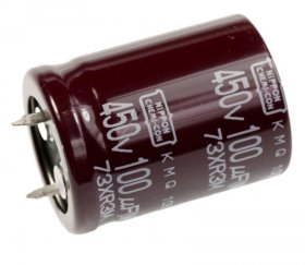Nippon Chemi Con 450v Radial Electrolytic 105 D - 100uf-450v Elco Radial Ncc 105° 22x30mm Snap-in