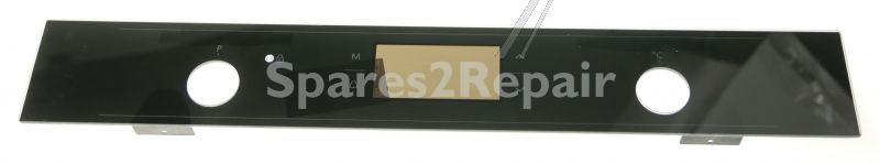 Operating Unit Screen - 22015545 Glass Front Panel Gr (b-in black) [Vestel]