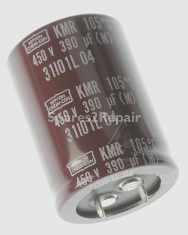 Nippon Chemi Con 450v Radial Electrolytic 105 D - 390uf-450v Ekmr451vsn391mr40s Elcap Radial Snap-in 105° 30x42 5mm -rohs-