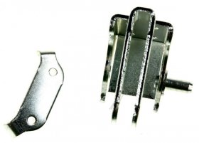 Casing Cover - 37028932 Bottom Hinge+stopper Gr-retro(spare Part [Vestel]