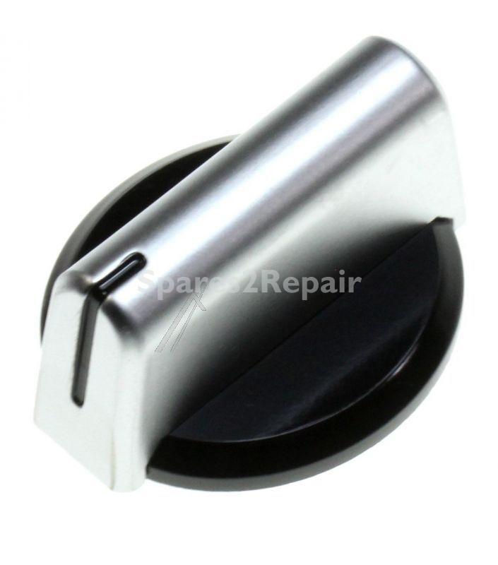 Control Knobs - Xman30031 07024075 Domain Knob Black-silver [Candy Hoover]
