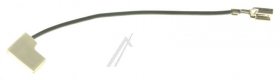 Saeco Various Cable Connectors - 421941291691 Black Cable Single-core Silicone 130mm