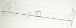 Refrigerator - Freezer Door Shelf - 4651480300 C00874135 Small Rack Beko Kf_arc1155 [Arcelik]