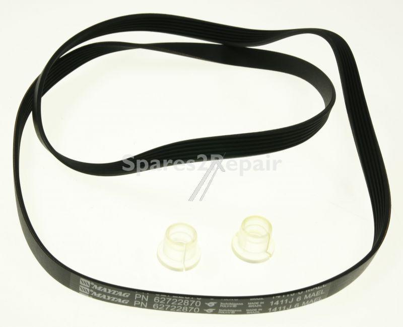 Drive Belts - C00374736 481201220413 12001788 Kit Belt & Isolator [Whirlpool Indesit]