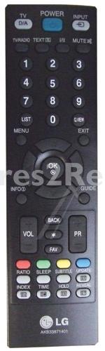 Lg Remote Control - Akb33871401 Remote Control