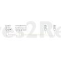 Harness - 1327702351 Harness Drain Pump Aqua-contro [Electrolux Aeg]