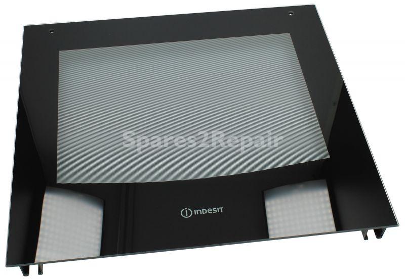 Oven outer Door - C00536933 488000536933 Outer Door Glass [Whirlpool Indesit]