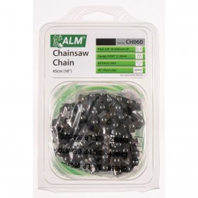 Universal Multi-Model Fitting ‘CH060’ 45cm, 18”, 60 Drive Link Type Chainsaw Chain Blade (3/8” Pitch, 0.050” Gauge)