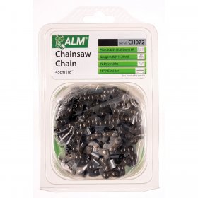 Universal Multi-Model Fitting ‘CH072’ 45cm, 18”, 72 Drive Link Type Chainsaw Chain Blade (0.325” Pitch, 0.050” Gauge)