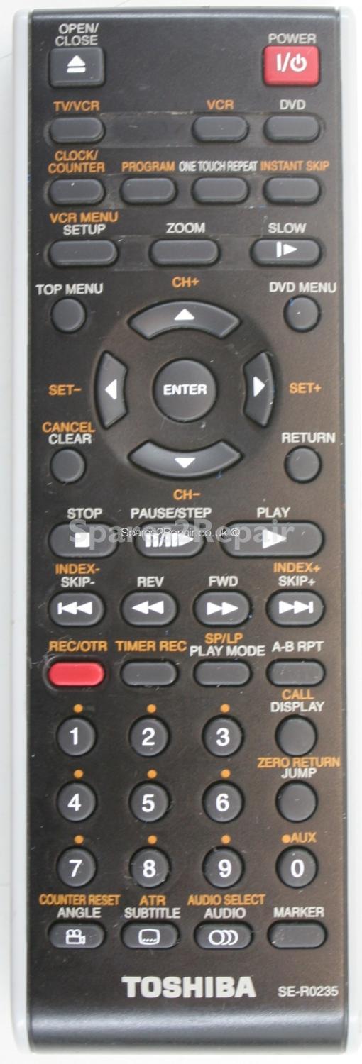 Toshiba SER0235 SE-R0235 Remote Control (Original)