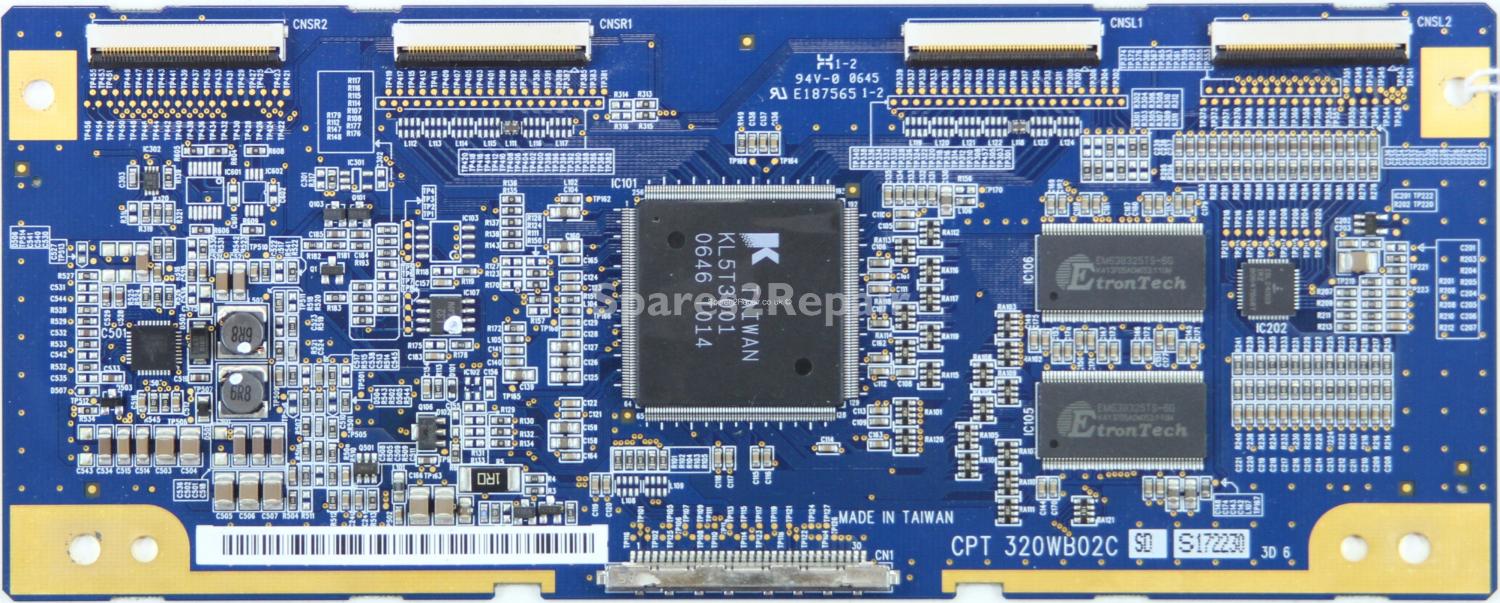 Samsung LE32S73BDR - LVDS - CPT 320WB02C - SD - S172230