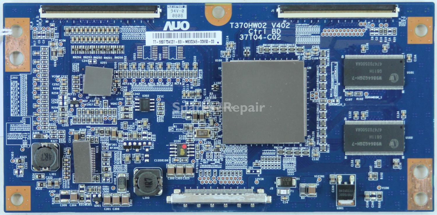 Samsung LE37A559P4F - T-Con - 37T04-C02 - 55.37T04.C01 - T370HW02 V402 Ctrl BD
